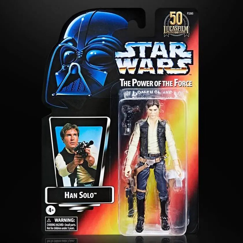 Star Wars Black Series The Power of the Force akcijska figura 2021 Han Solo Exclusive 15 cm fotografija proizvoda