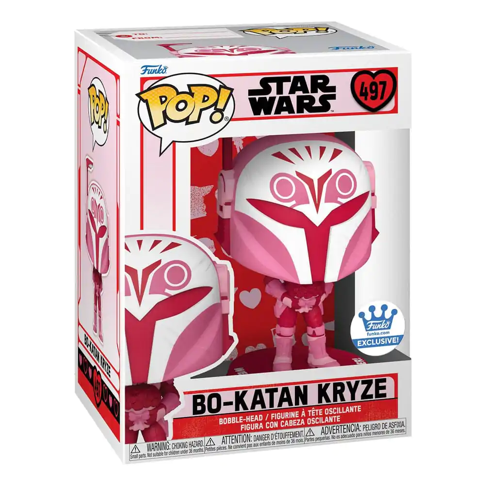 Star Wars Valentines POP! Star Wars Vinyl Figurica Bo Katan 9 cm fotografija proizvoda