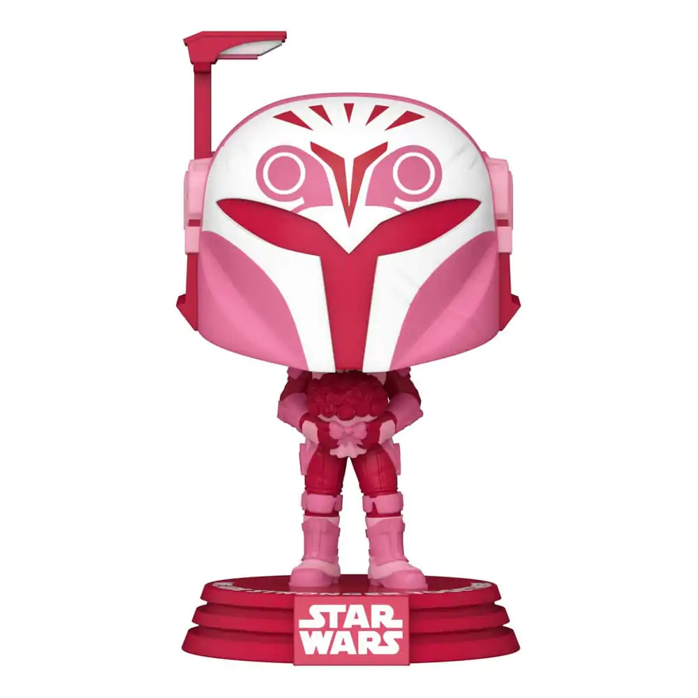 Star Wars Valentines POP! Star Wars Vinyl Figurica Bo Katan 9 cm fotografija proizvoda