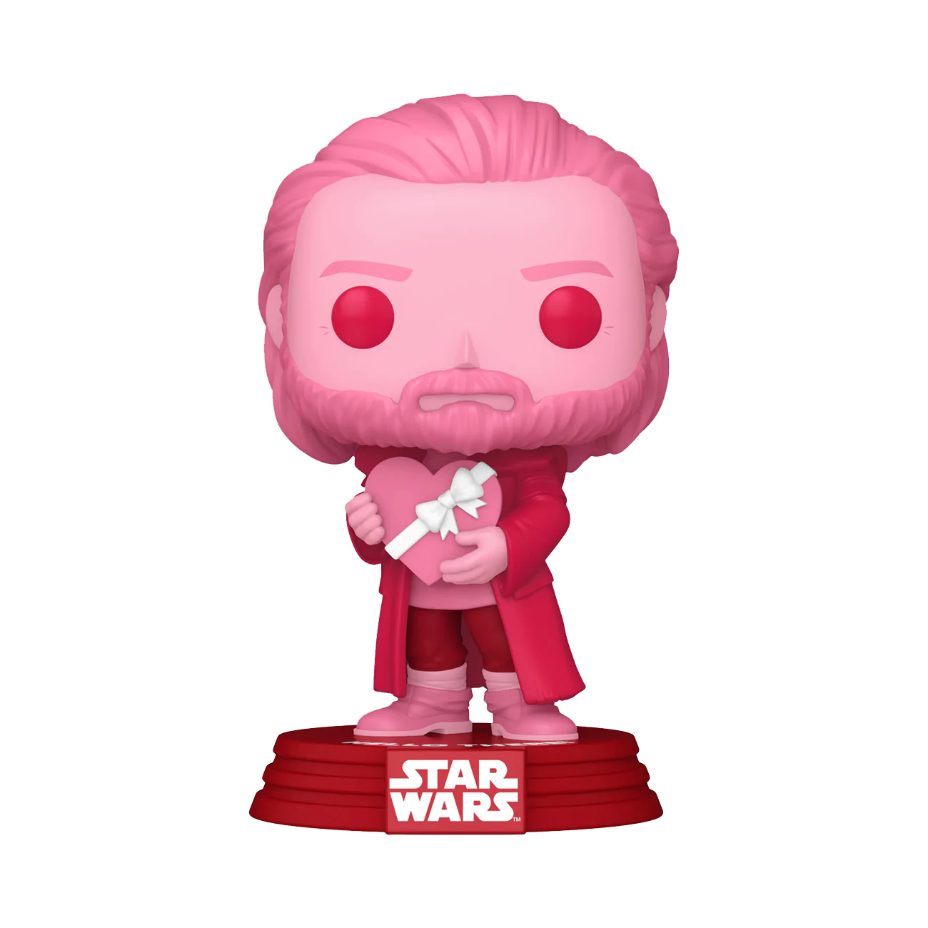 Star Wars Valentines POP! Star Wars Vinyl figurica Obi-Wan Kenobi 9 cm fotografija proizvoda