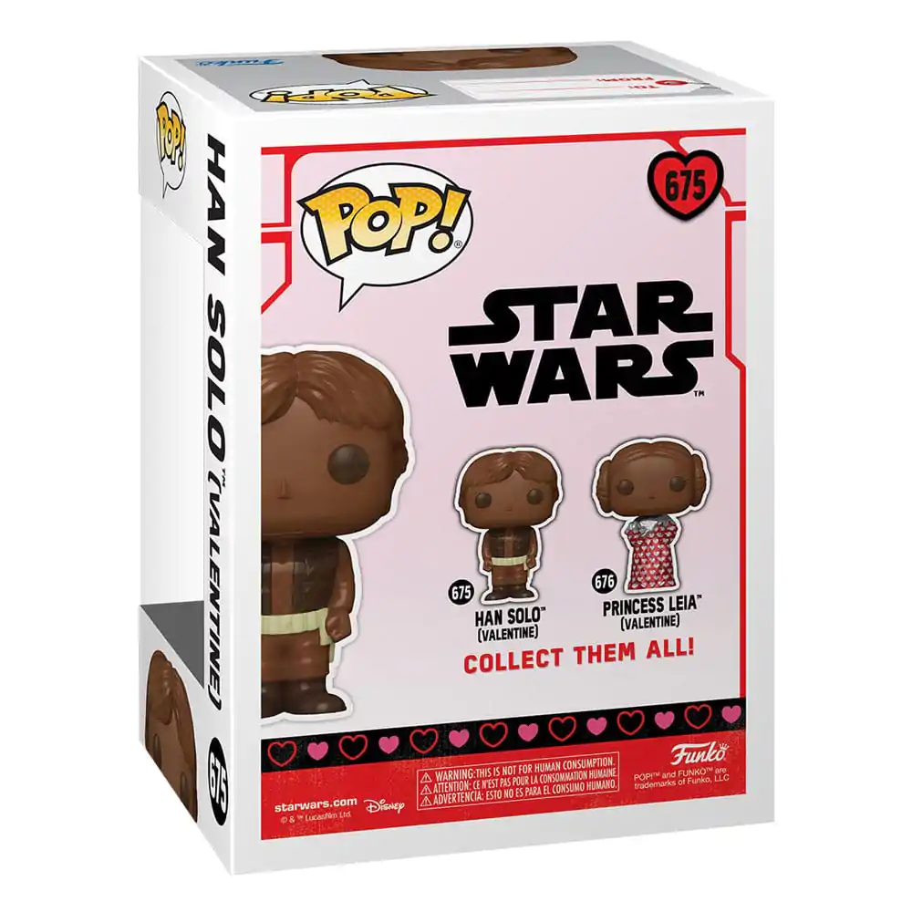 Star Wars Valentines POP! Vinil Figura Han Solo (Val Choc) 9 cm fotografija proizvoda