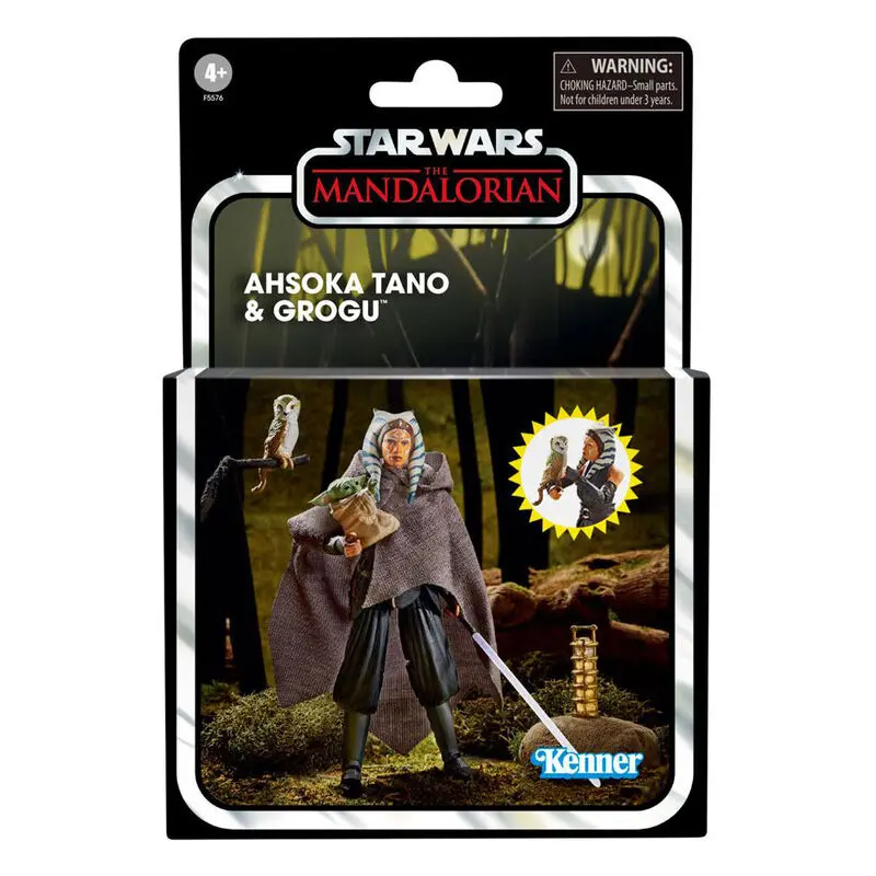 Star Wars: The Mandalorian Vintage Collection akcijska figura 2022 Ahsoka Tano & Grogu 10 cm fotografija proizvoda