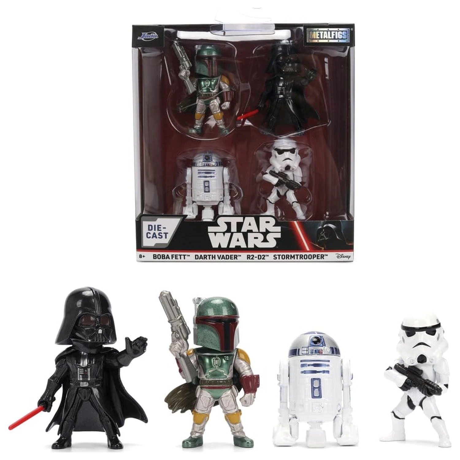 Star Wars mini figure paket od 4 val 1 6,5 cm fotografija proizvoda