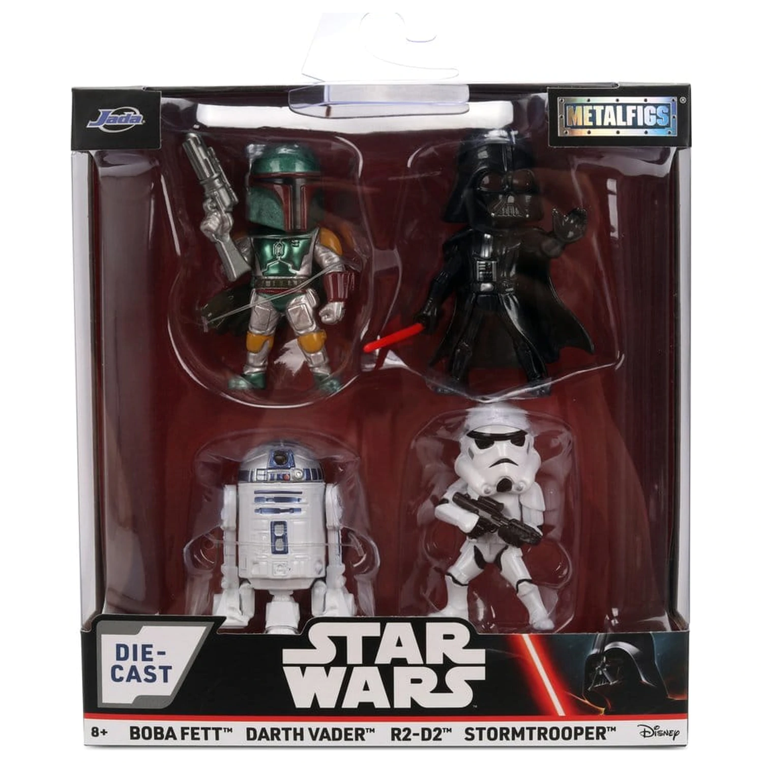 Star Wars mini figure paket od 4 val 1 6,5 cm fotografija proizvoda