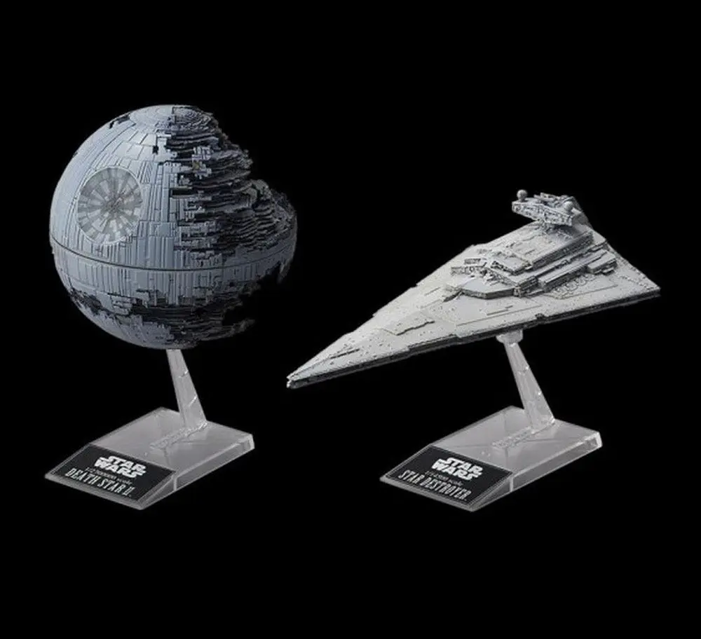 Star Wars Model Kit Zvijezda Smrti II & Imperial Star Destroyer fotografija proizvoda