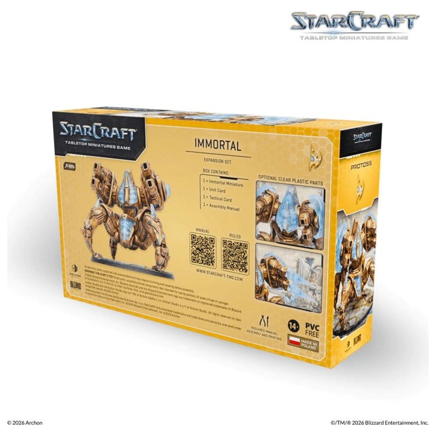 StarCraft TMG Set za proširenje Protoss: Immortal fotografija proizvoda