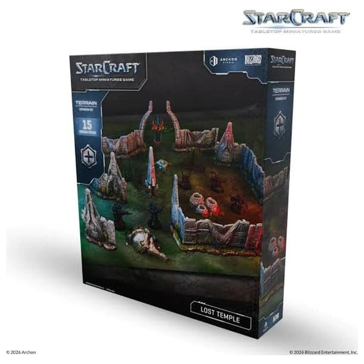 StarCraft TMG Ekspanzijski set Teren: Lost Temple fotografija proizvoda