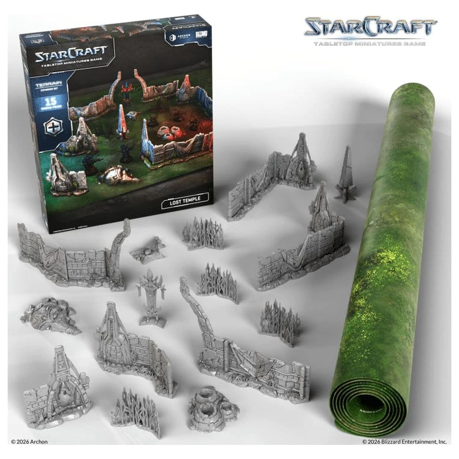 StarCraft TMG Ekspanzijski set Teren: Lost Temple fotografija proizvoda