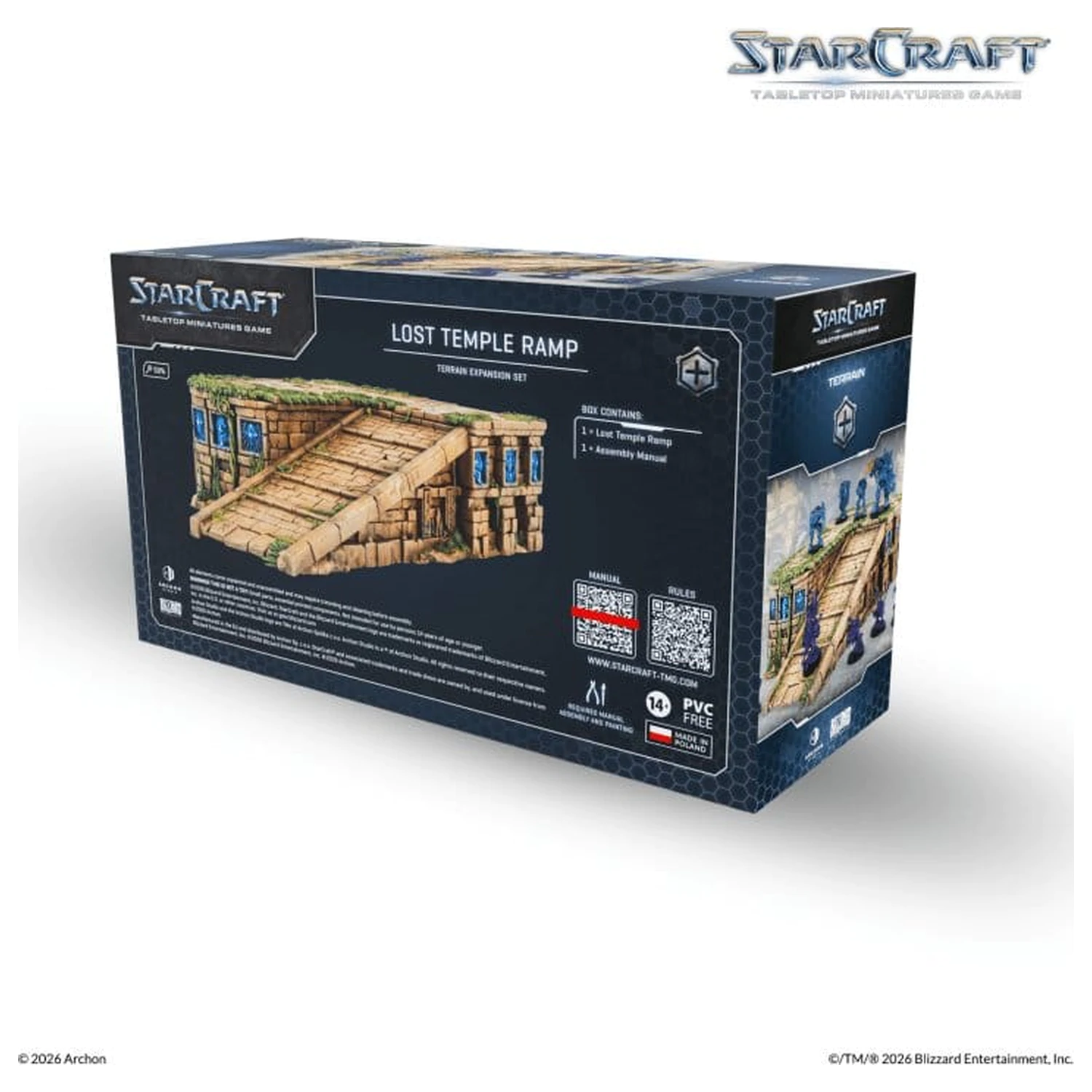StarCraft TMG Expansion Set Teren: Lost Temple Ramp fotografija proizvoda