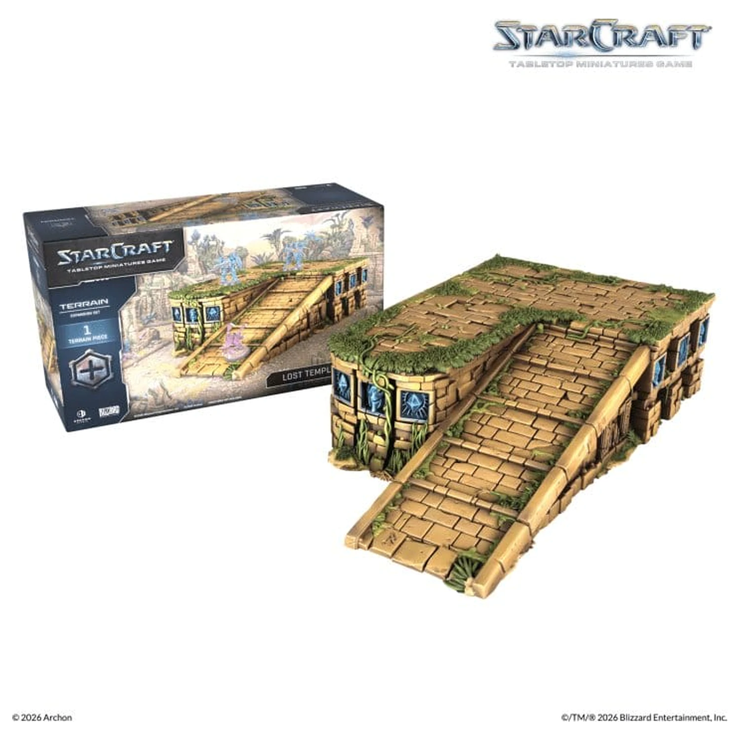 StarCraft TMG Expansion Set Teren: Lost Temple Ramp fotografija proizvoda