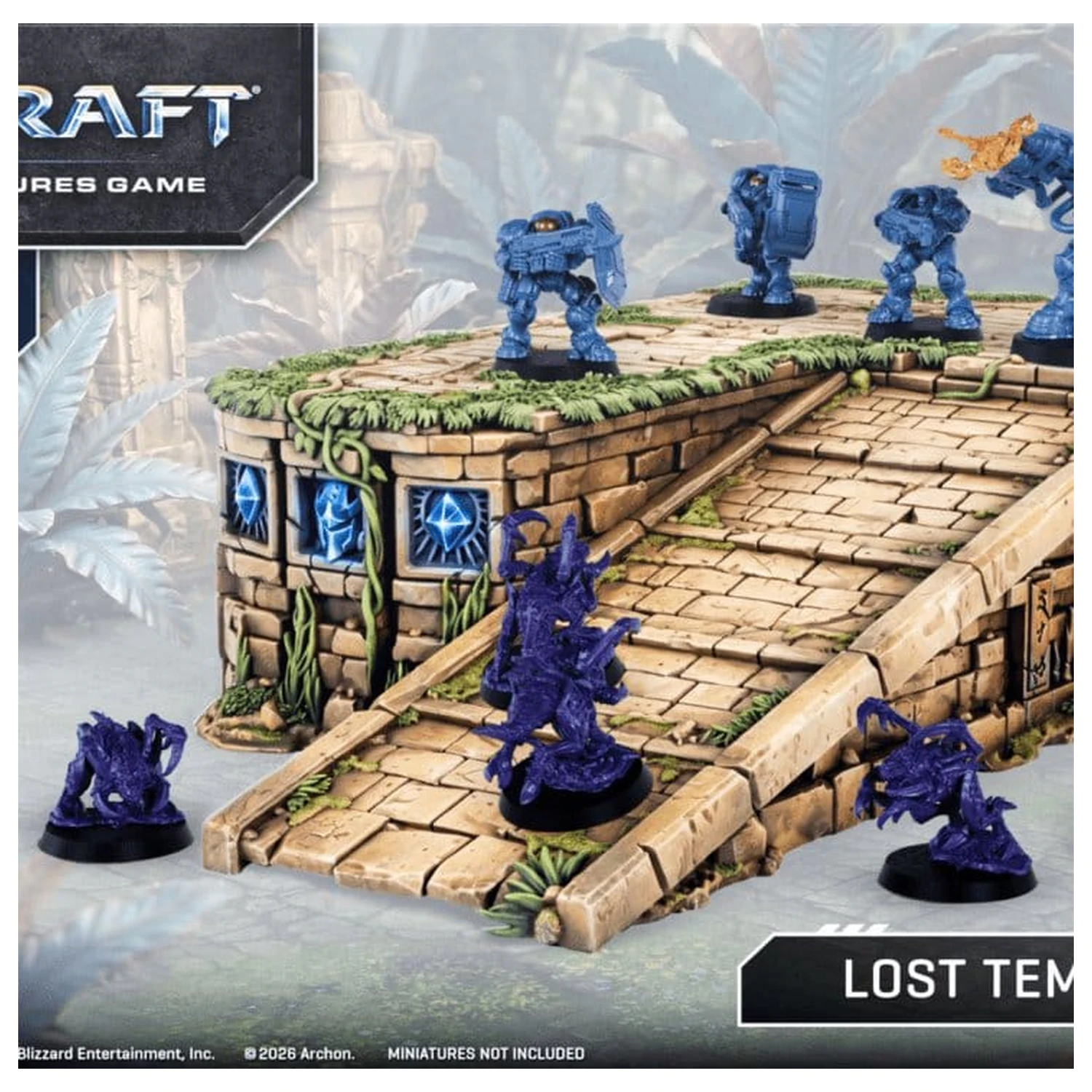 StarCraft TMG Expansion Set Teren: Lost Temple Ramp fotografija proizvoda