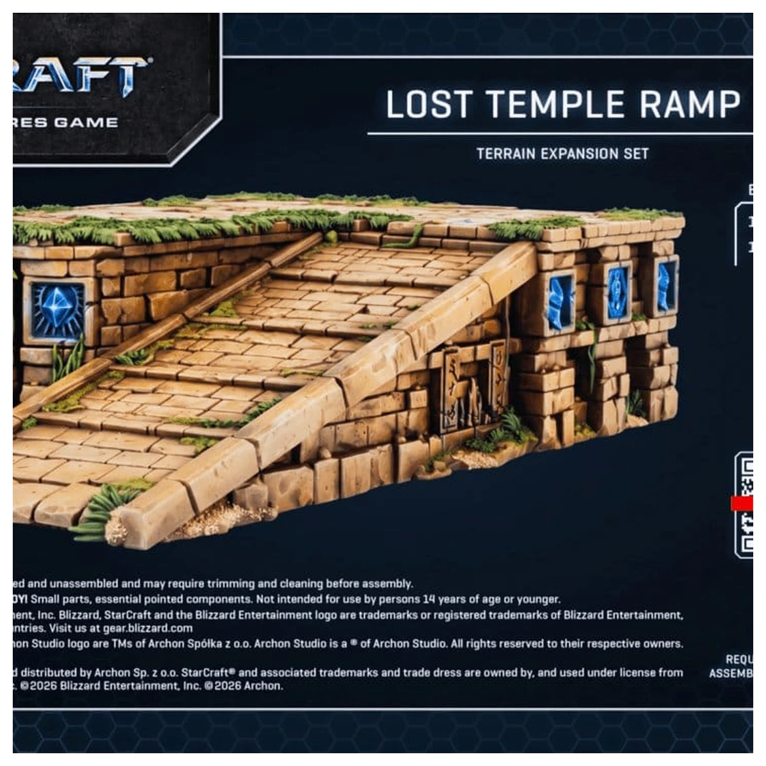 StarCraft TMG Expansion Set Teren: Lost Temple Ramp fotografija proizvoda