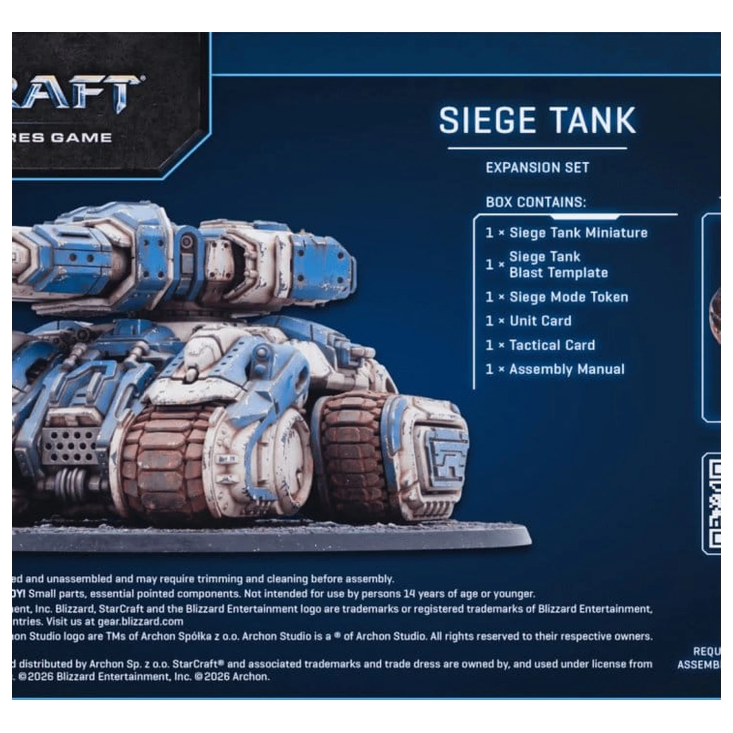 StarCraft TMG Ekspanzijski Set Terran: Siege Tank fotografija proizvoda
