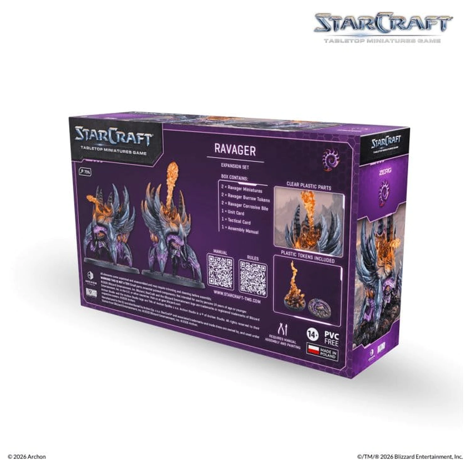 StarCraft TMG Ekspanzijski set Zerg: Ravager fotografija proizvoda