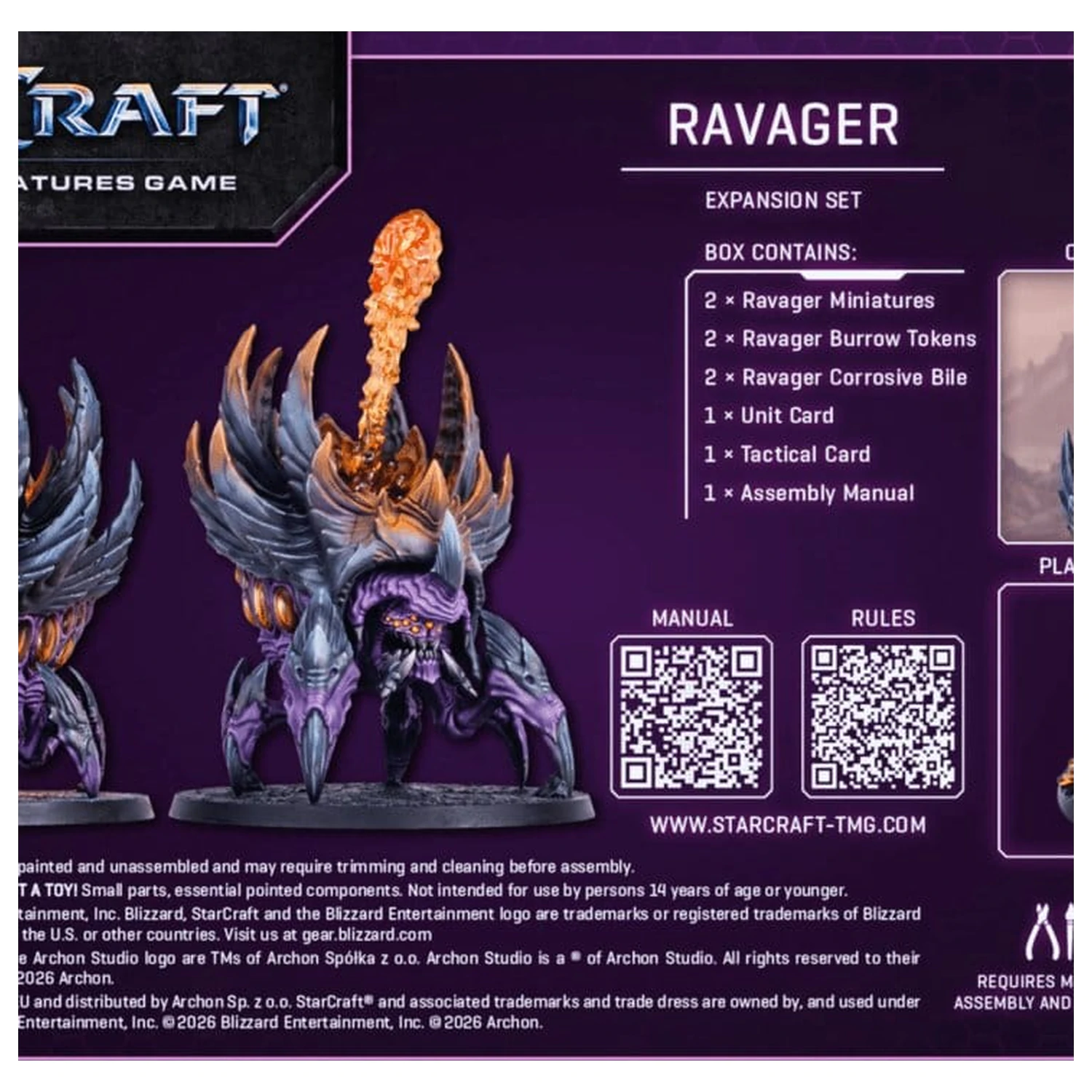 StarCraft TMG Ekspanzijski set Zerg: Ravager fotografija proizvoda