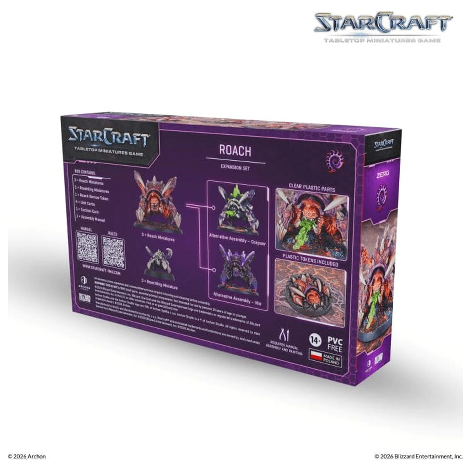 StarCraft TMG Ekspanzijski set Zerg: Roach fotografija proizvoda