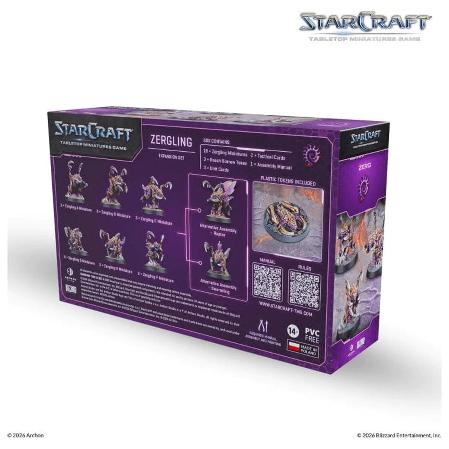 StarCraft TMG Ekspanzijski set Zerg: Zergling fotografija proizvoda