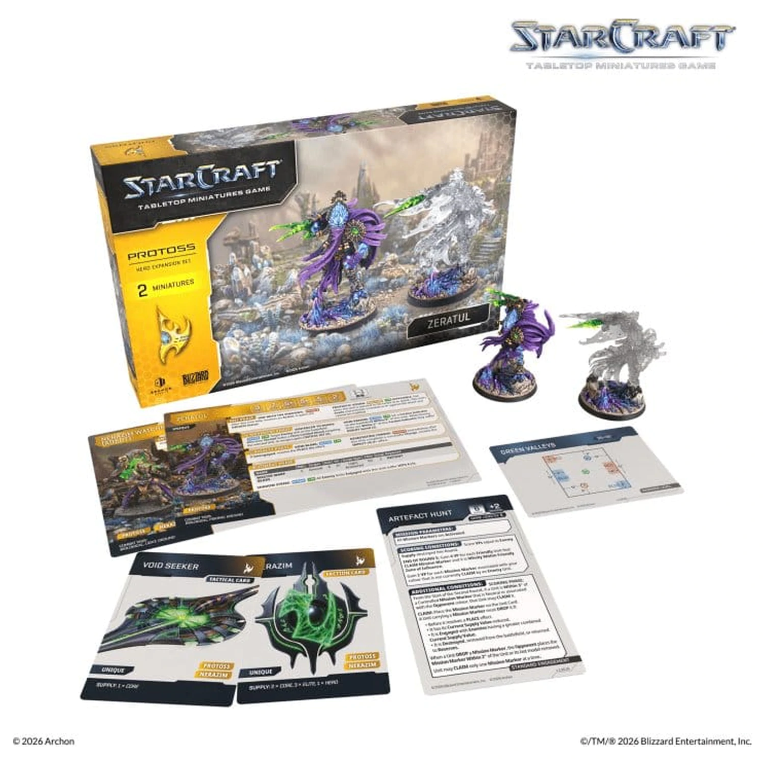StarCraft TMG Hero Set proširenja Protoss: Zeratul fotografija proizvoda