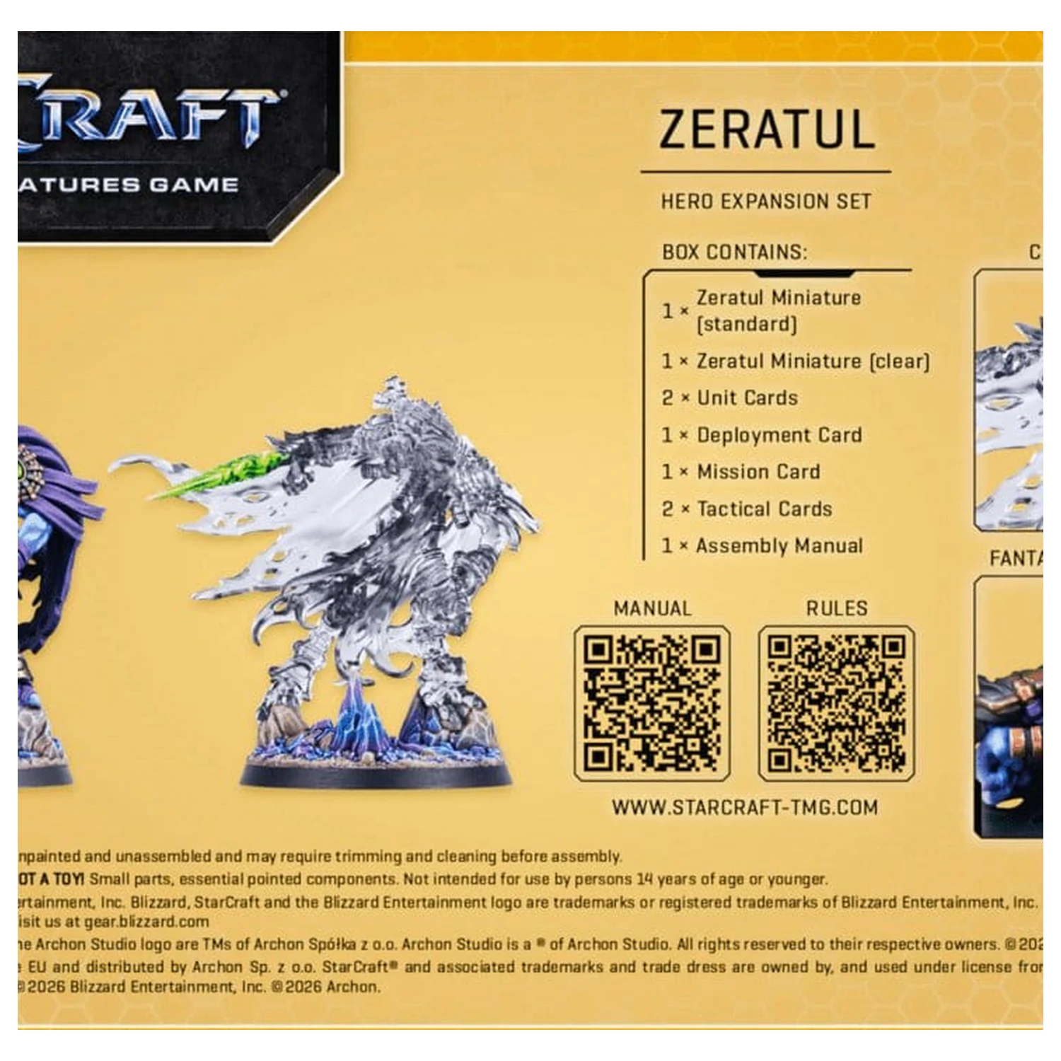 StarCraft TMG Hero Set proširenja Protoss: Zeratul fotografija proizvoda