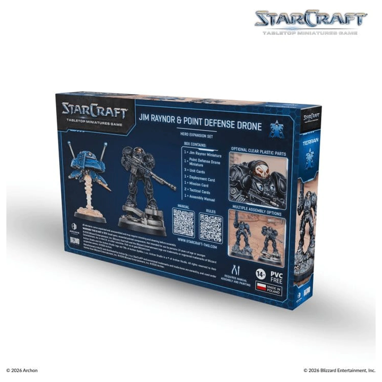 StarCraft TMG Set za proširenje heroja Terran: Jim Raynor & Point Defense Drone fotografija proizvoda