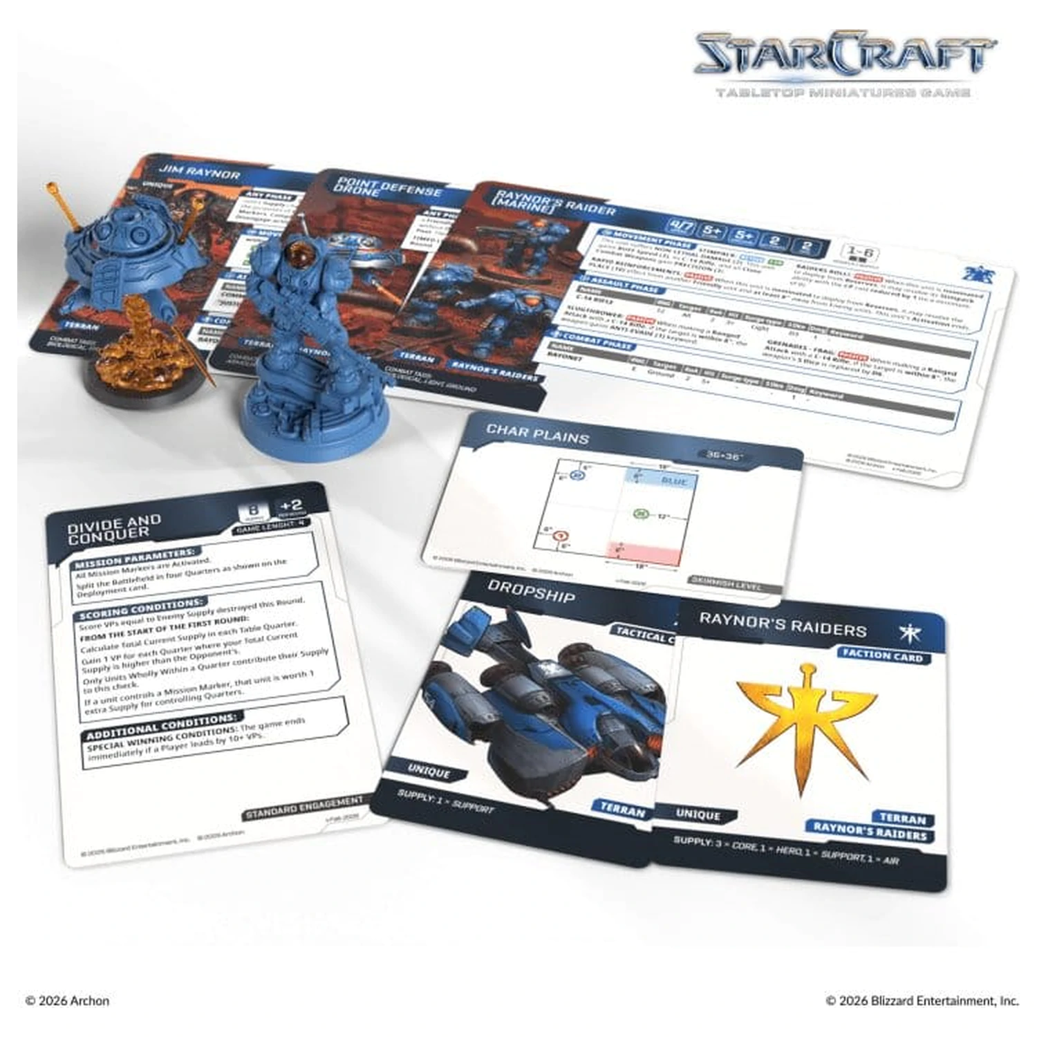 StarCraft TMG Set za proširenje heroja Terran: Jim Raynor & Point Defense Drone fotografija proizvoda