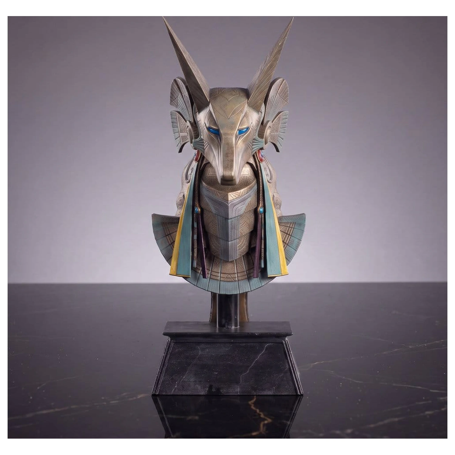 Stargate Desktop replika kaciga replika Jackal Guard kaciga Anubis 15 cm fotografija proizvoda