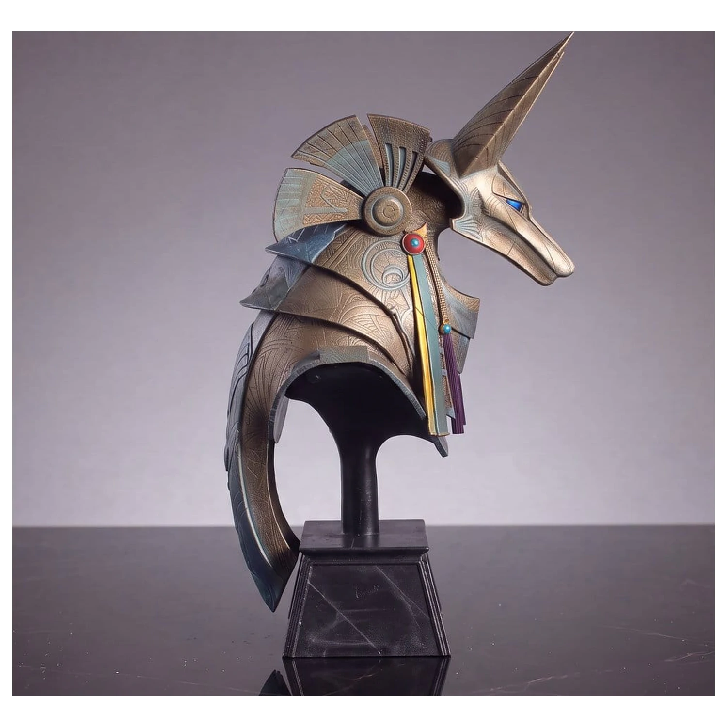 Stargate Desktop replika kaciga replika Jackal Guard kaciga Anubis 15 cm fotografija proizvoda