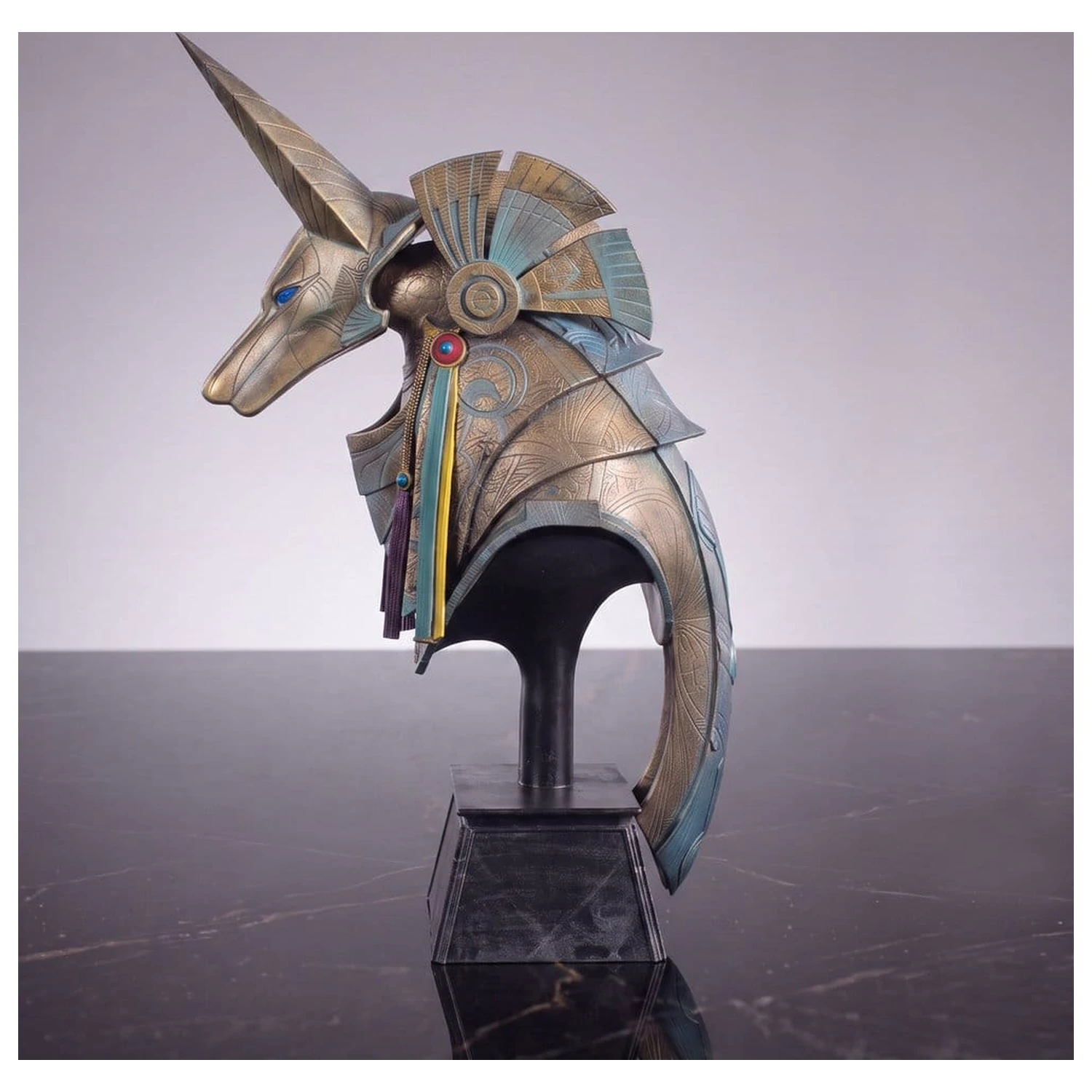 Stargate Desktop replika kaciga replika Jackal Guard kaciga Anubis 15 cm fotografija proizvoda