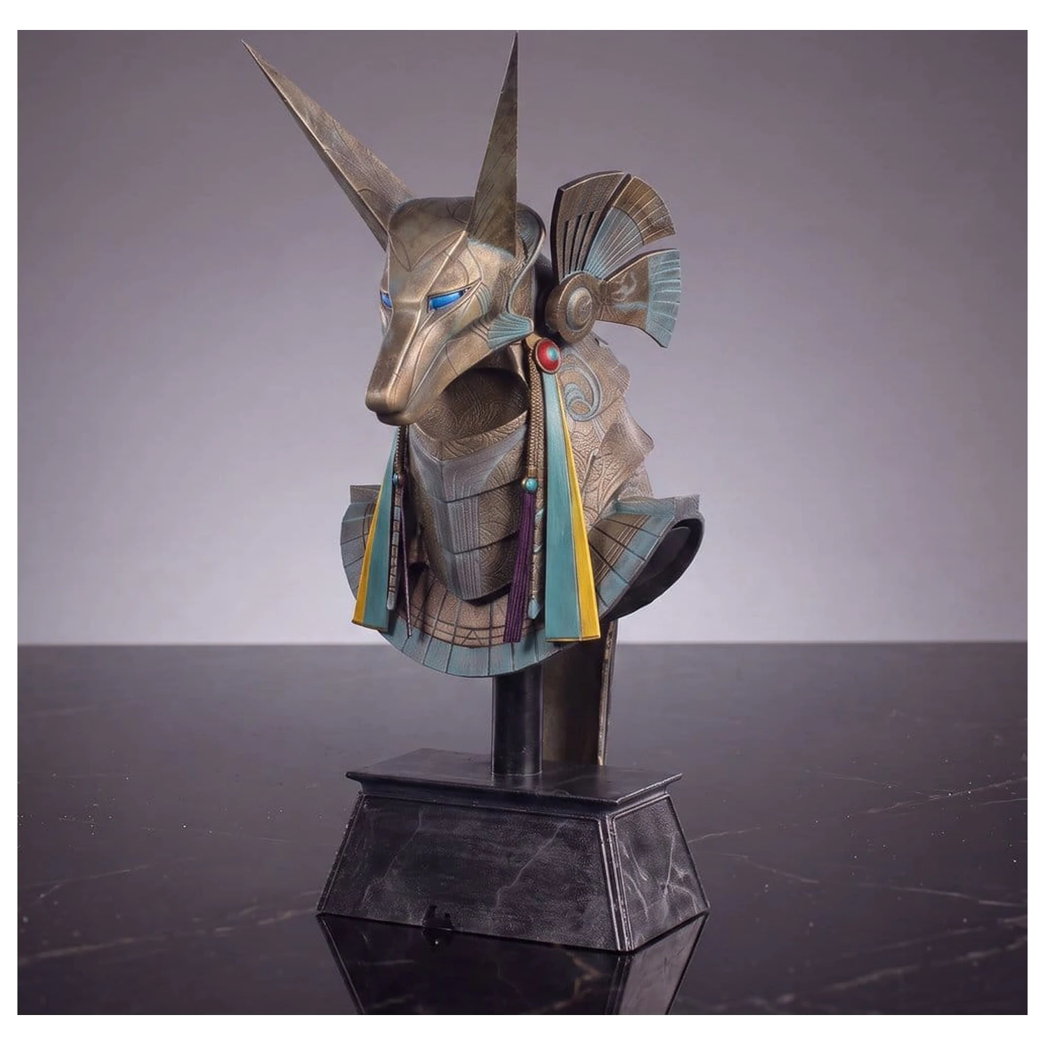 Stargate Desktop replika kaciga replika Jackal Guard kaciga Anubis 15 cm fotografija proizvoda