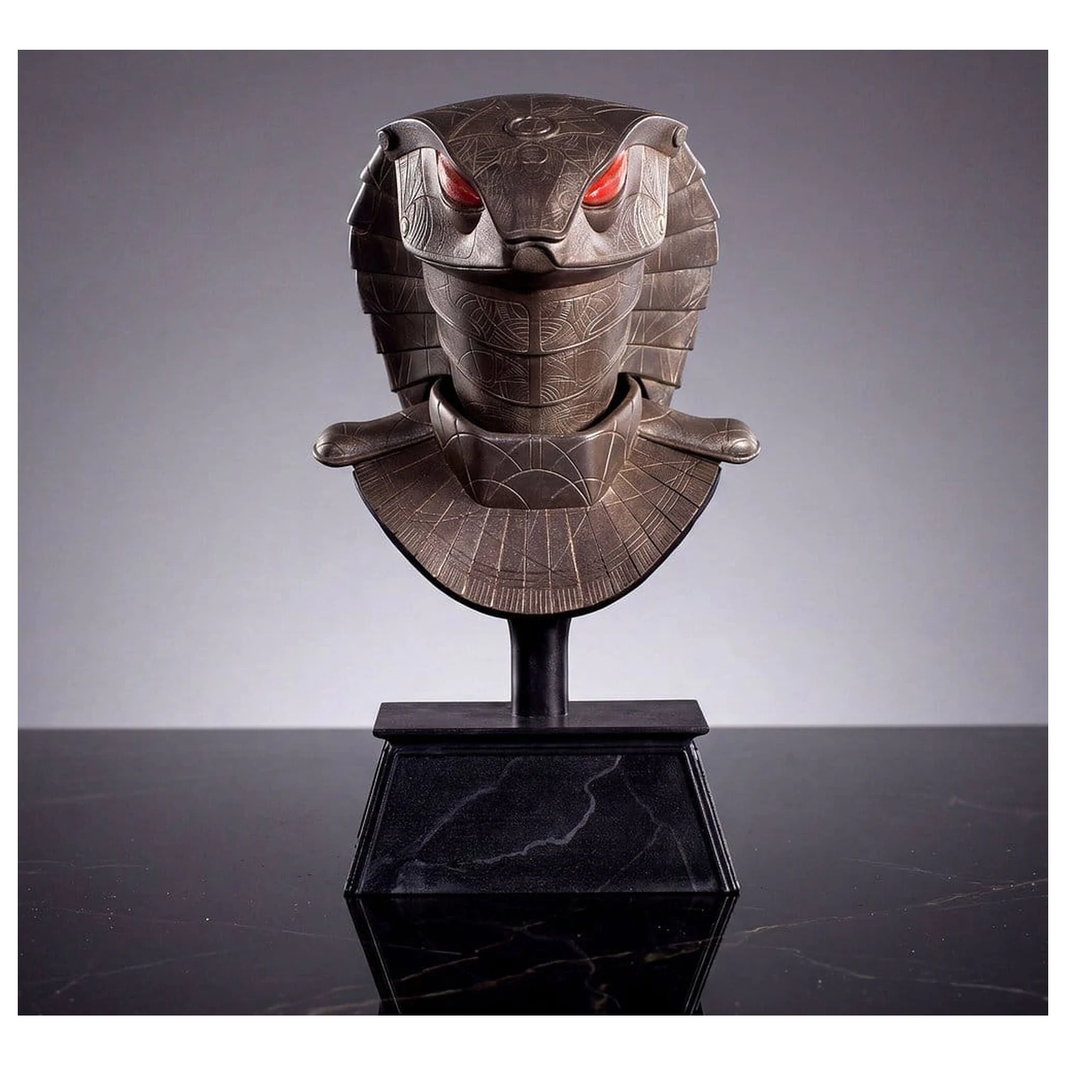 Stargate Desktop Replica Helmet Replica Serpent Guard Helmet Apophis 15 cm fotografija proizvoda