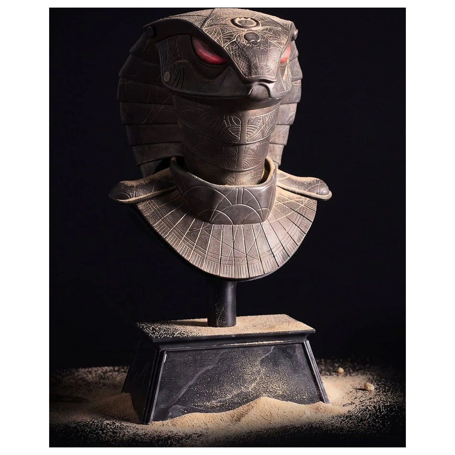 Stargate Desktop Replica Helmet Replica Serpent Guard Helmet Apophis 15 cm fotografija proizvoda