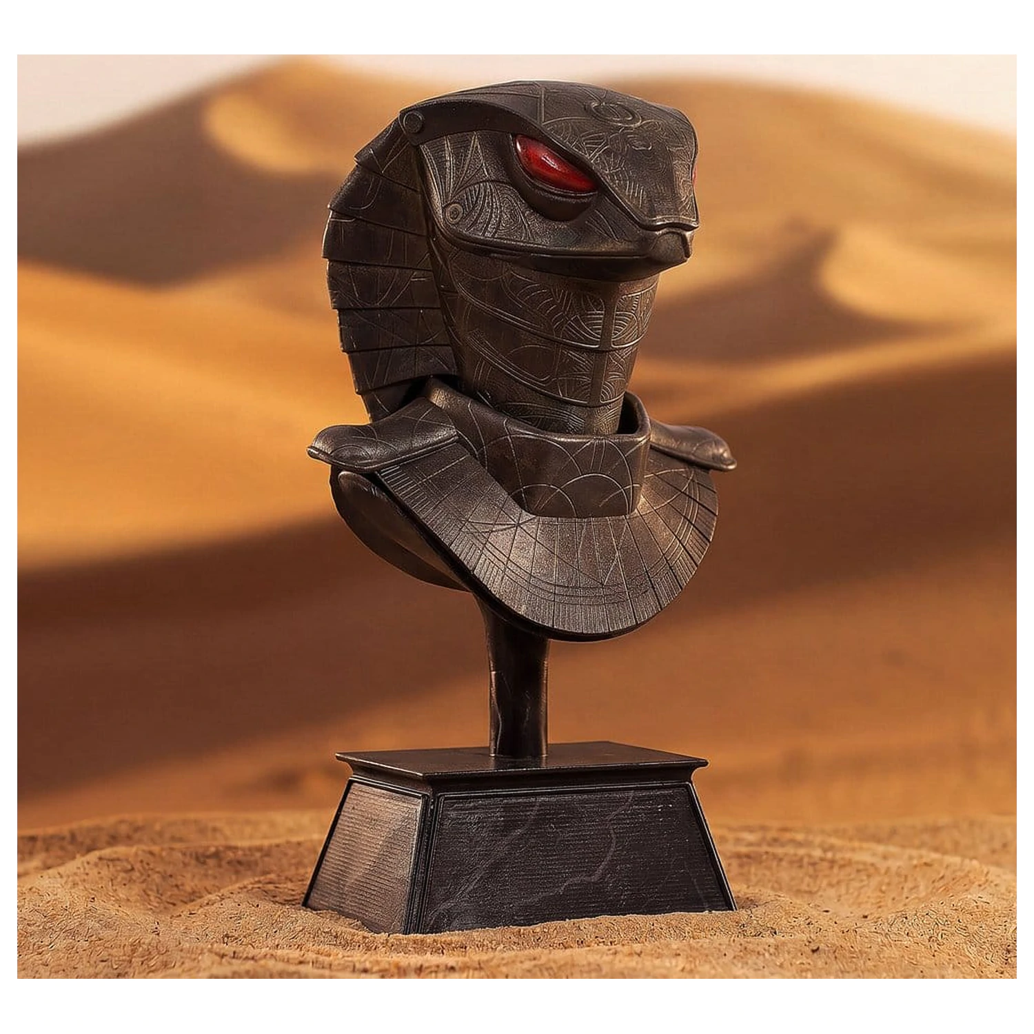 Stargate Desktop Replica Helmet Replica Serpent Guard Helmet Apophis 15 cm fotografija proizvoda