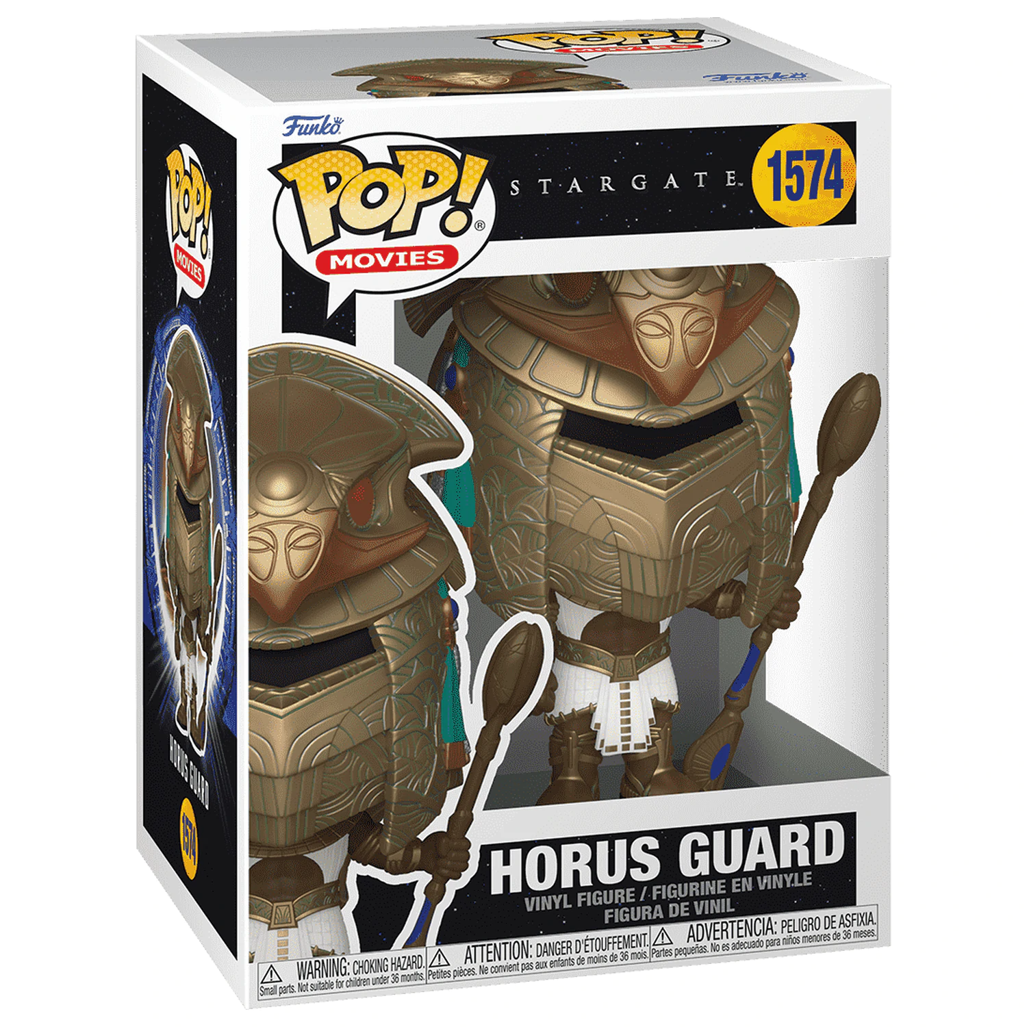 Stargate Funko POP! Movies Vinilna Figura Horus Guard MT 9 cm fotografija proizvoda