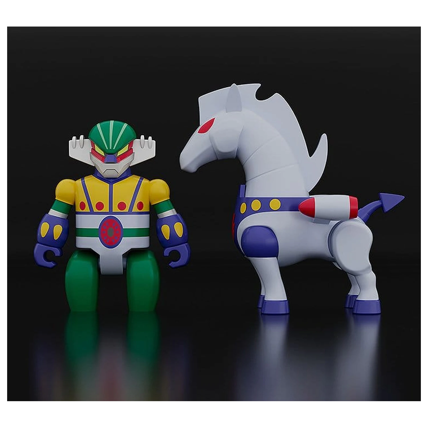 Steel Jeeg Brickroid akcijske figure 2-pakiranje Steel Jeeg: Pantheroid set 5 cm fotografija proizvoda
