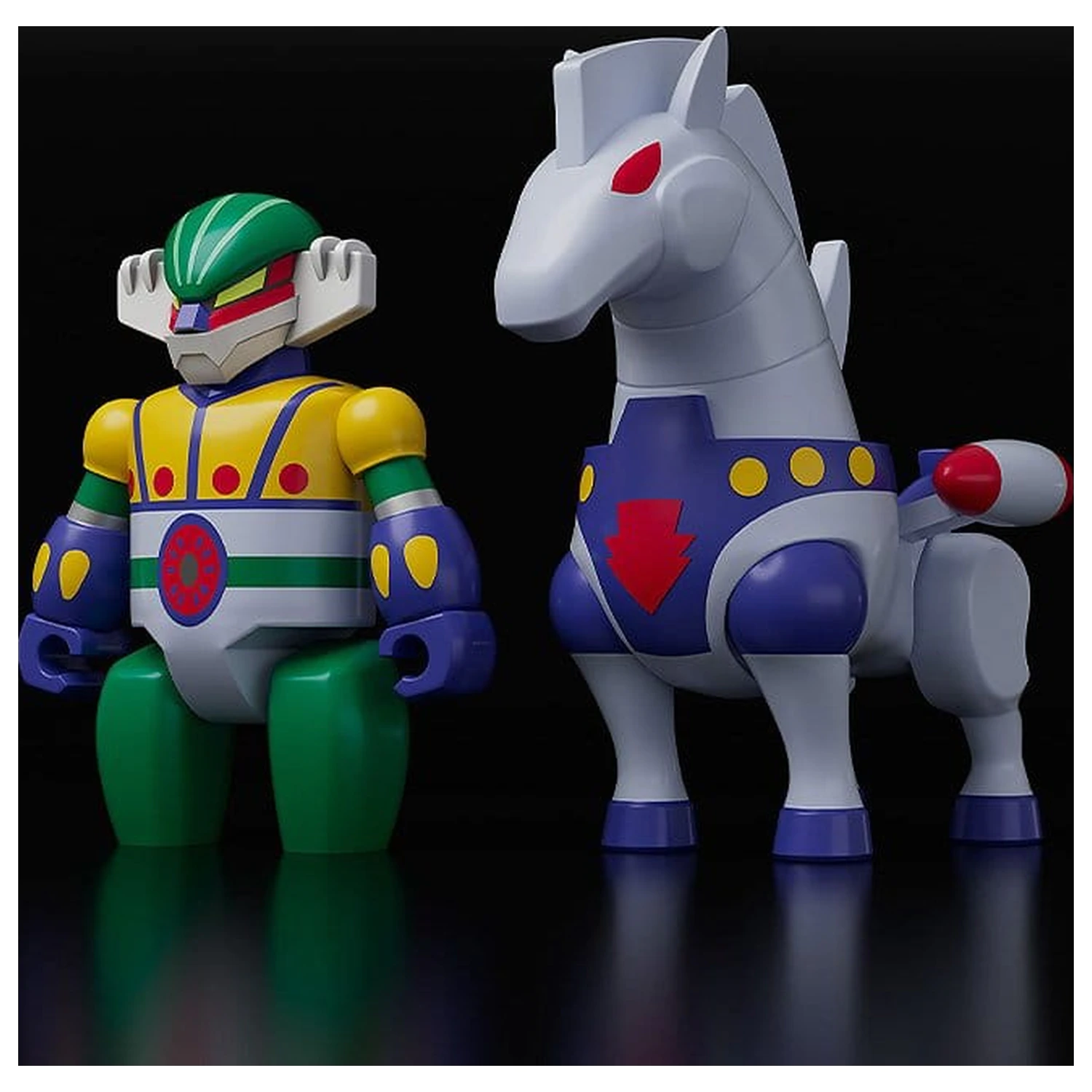 Steel Jeeg Brickroid akcijske figure 2-pakiranje Steel Jeeg: Pantheroid set 5 cm fotografija proizvoda