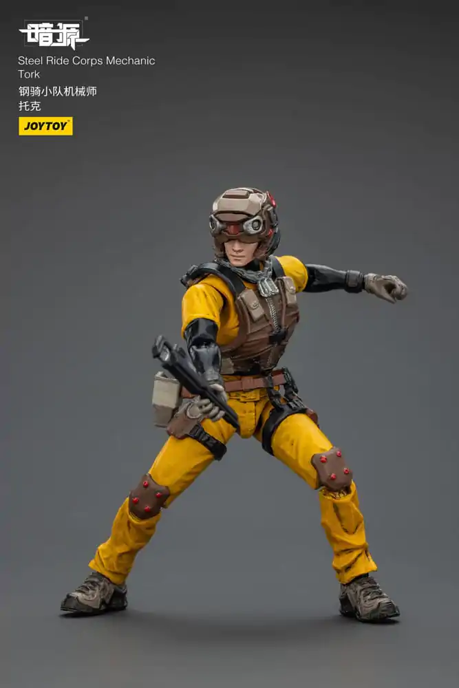 Steel Ride Corps Dark Source Akcijska figura Mechanic Tork 7 cm fotografija proizvoda