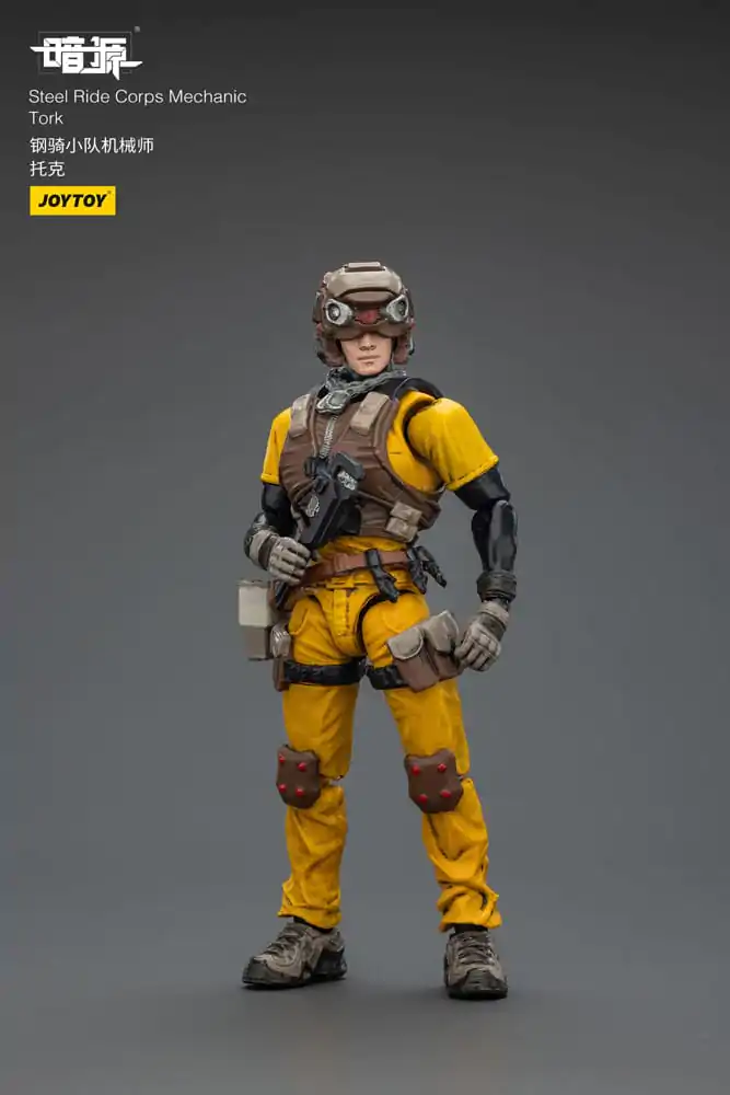 Steel Ride Corps Dark Source Akcijska figura Mechanic Tork 7 cm fotografija proizvoda
