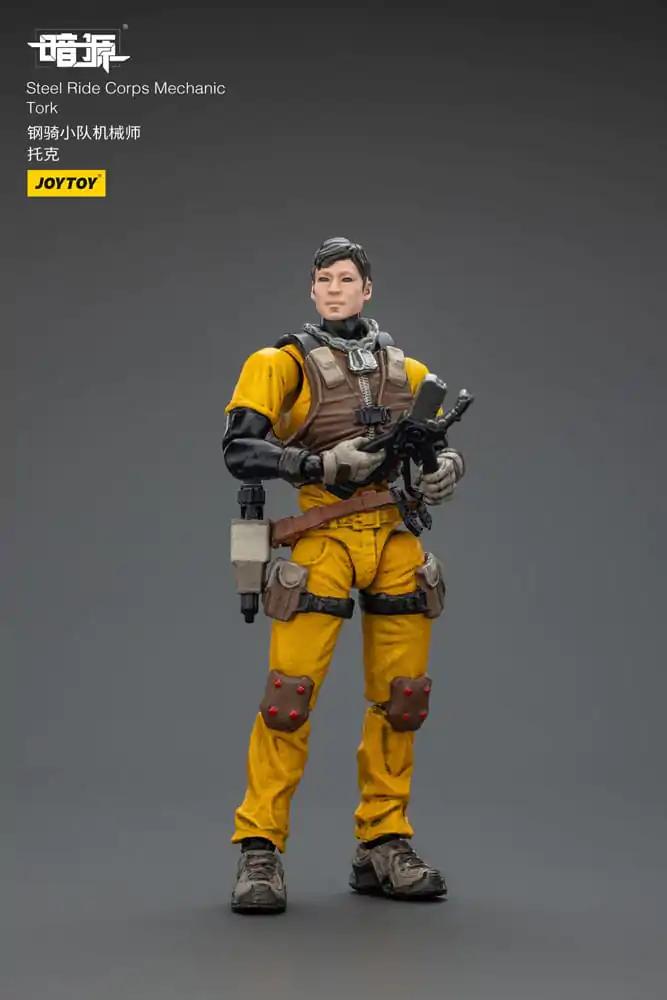 Steel Ride Corps Dark Source Akcijska figura Mechanic Tork 7 cm fotografija proizvoda