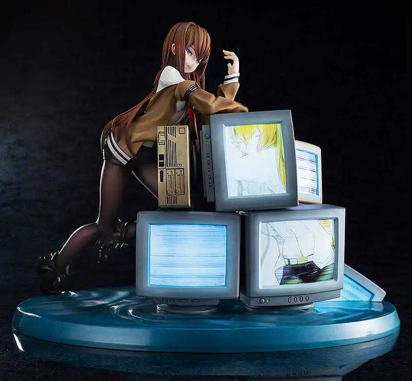 Steins Gate 0 PVC kip 1/7 Kurisu Makise sa LED svjetlosnom funkcijom 21 cm fotografija proizvoda