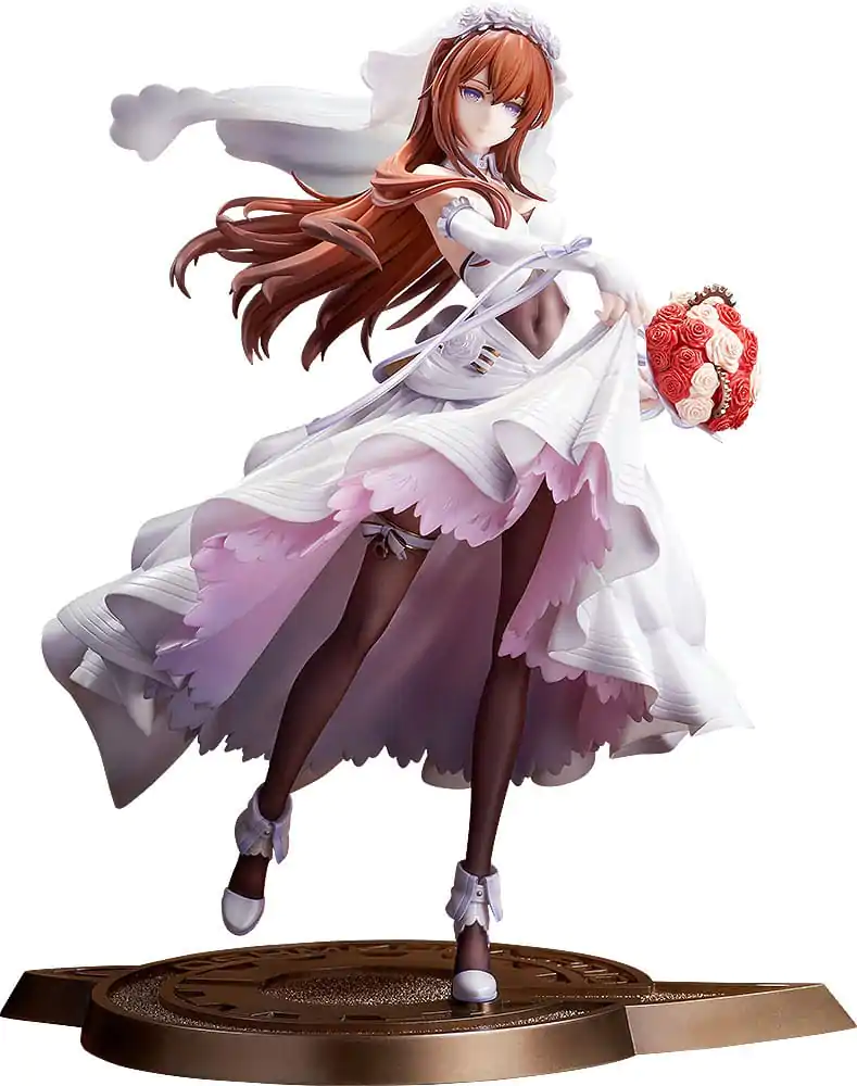 Steins Gate PVC Kip 1/7 Kurisu Makise: Wedding Dress Ver. 26 cm fotografija proizvoda