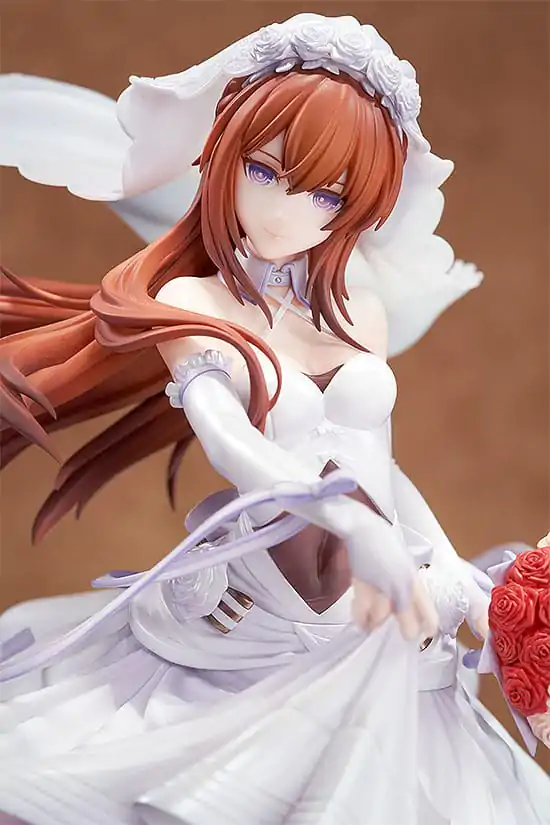 Steins Gate PVC Kip 1/7 Kurisu Makise: Wedding Dress Ver. 26 cm fotografija proizvoda