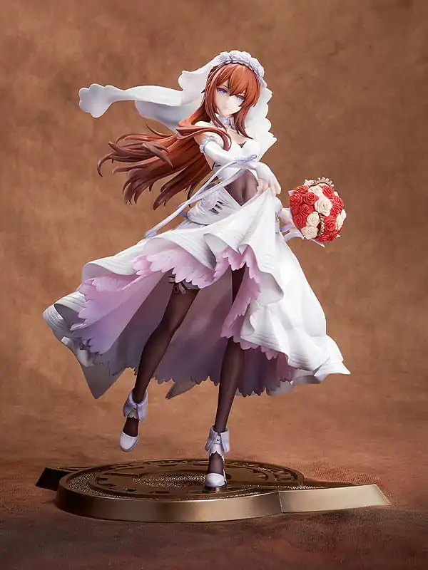 Steins Gate PVC Kip 1/7 Kurisu Makise: Wedding Dress Ver. 26 cm fotografija proizvoda