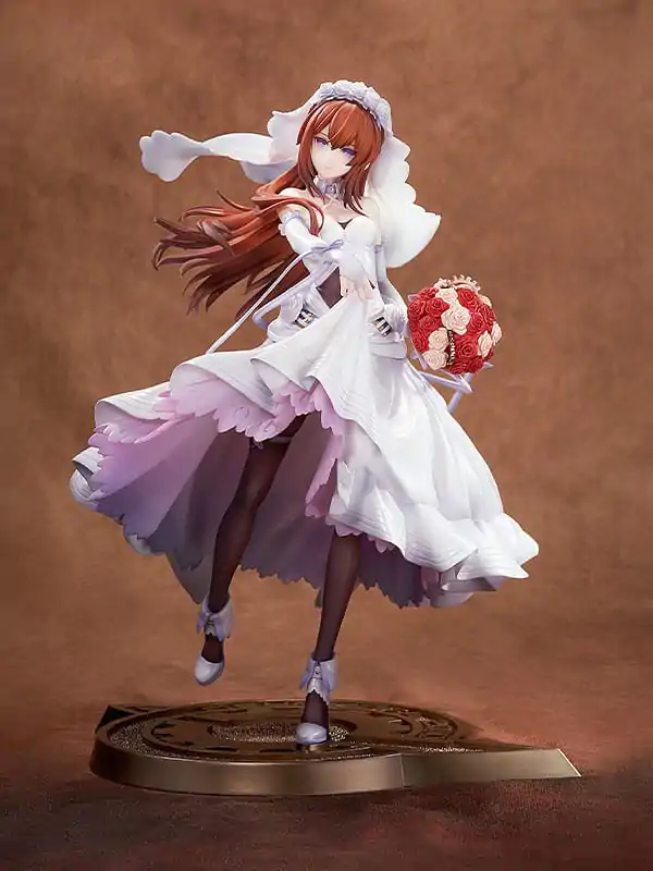 Steins Gate PVC Kip 1/7 Kurisu Makise: Wedding Dress Ver. 26 cm fotografija proizvoda