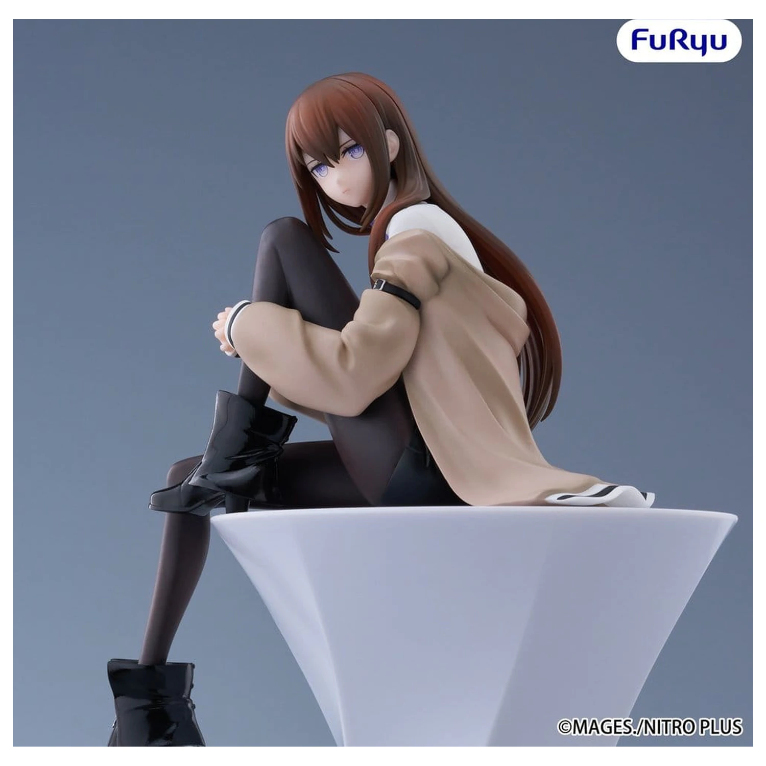 Steins Gate Noodle Stopper PVC kip Kurisu Makise 14 cm fotografija proizvoda