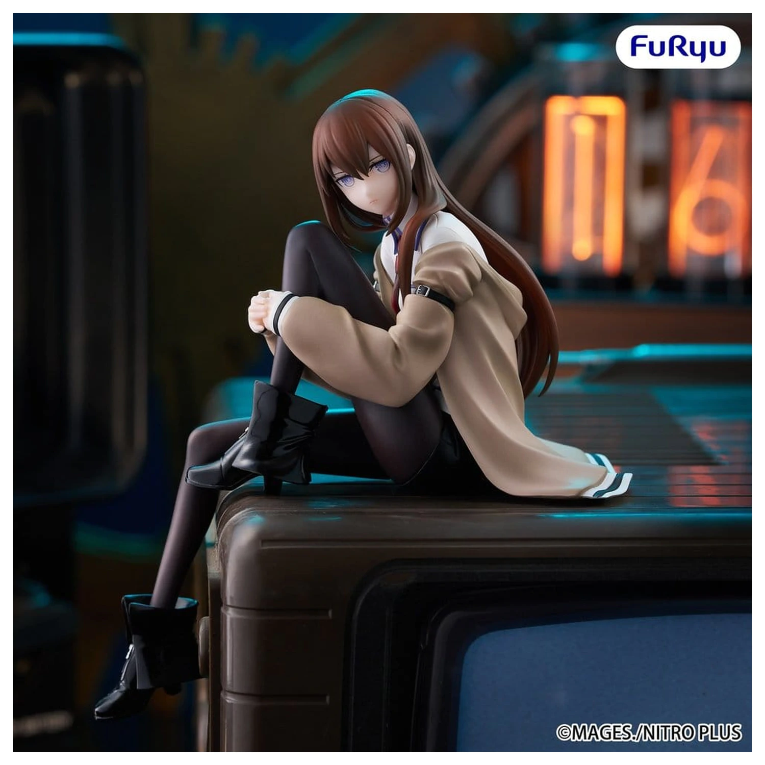 Steins Gate Noodle Stopper PVC kip Kurisu Makise 14 cm fotografija proizvoda