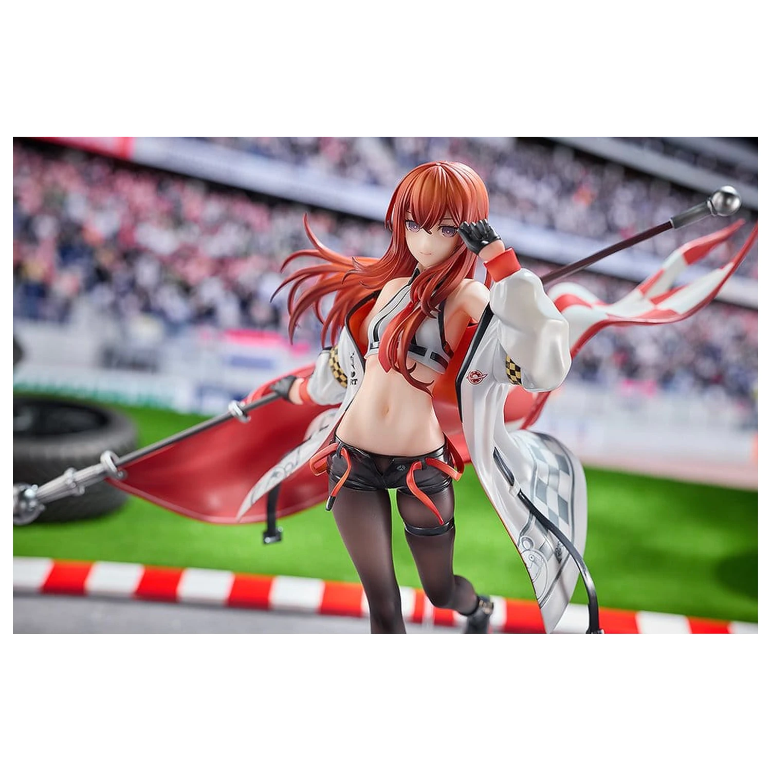 Steins;Gate PVC figura 1/7 Kurisu Makise: Racing Ver. 24 cm fotografija proizvoda