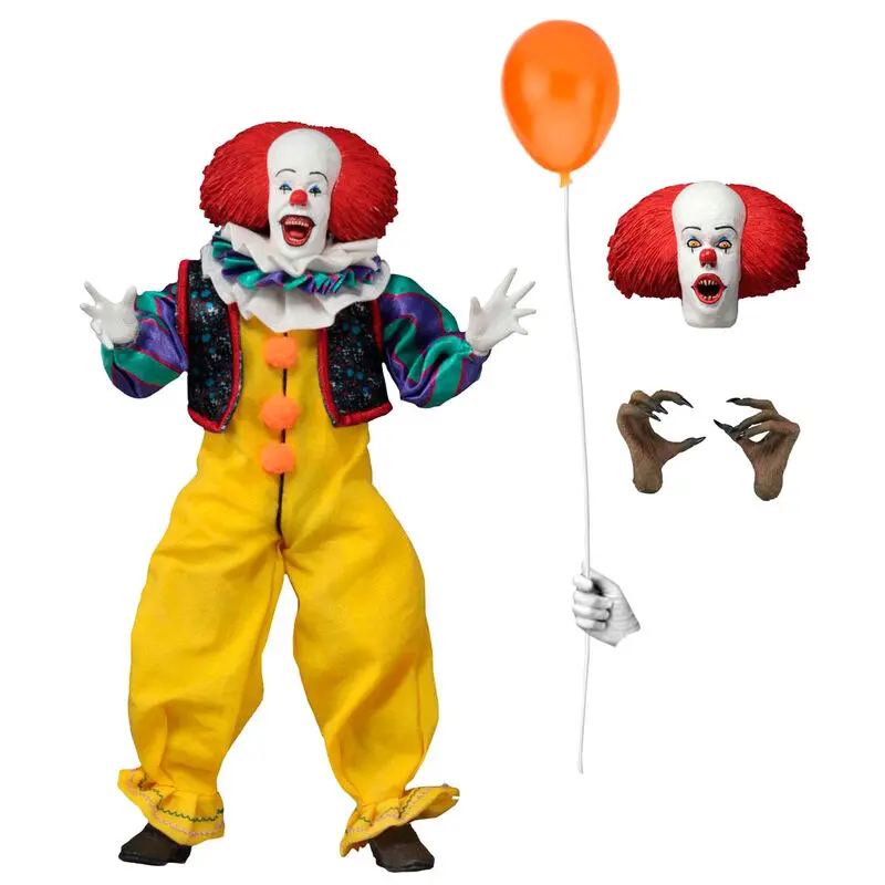 Stephen King's It 1990 Retro akcijska figura Pennywise 20 cm fotografija proizvoda