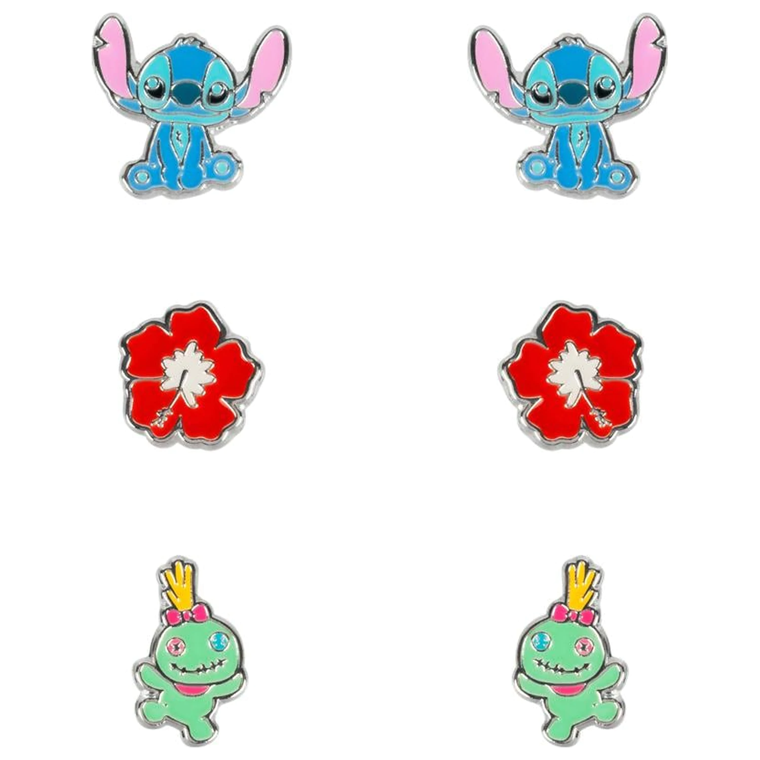 Stitch 3 para naušnica s iglom fotografija proizvoda