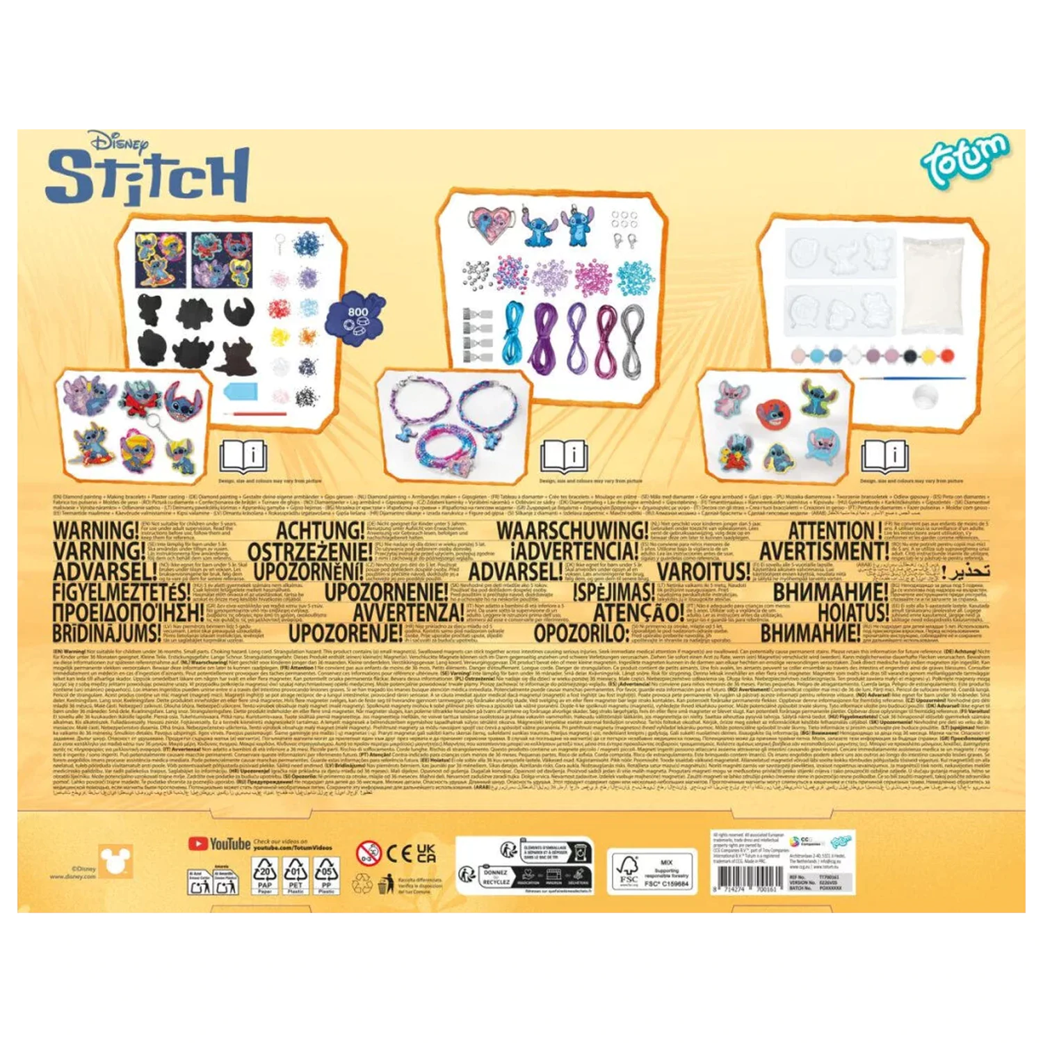 Stitch Aliens 3 u 1 Kreativni set fotografija proizvoda