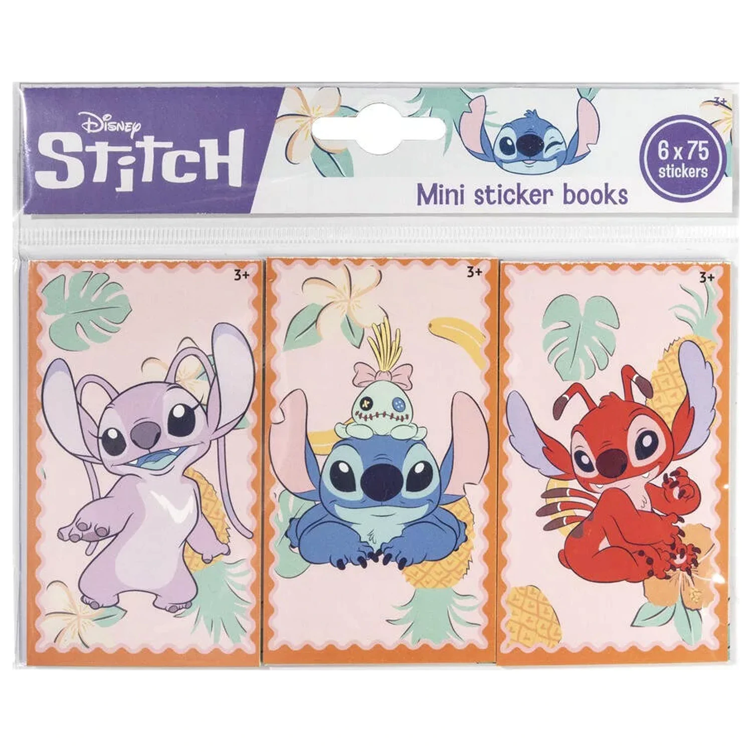 Stitch Aliens Mini set naljepnica, 6 komada fotografija proizvoda